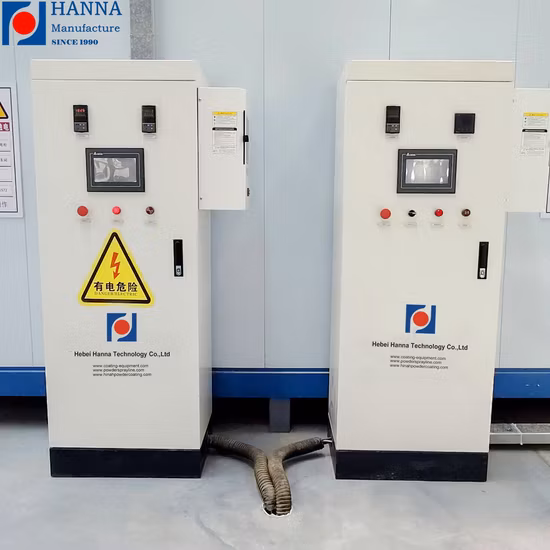 Solução de mudança rápida de cor para cabine de pintura a pó